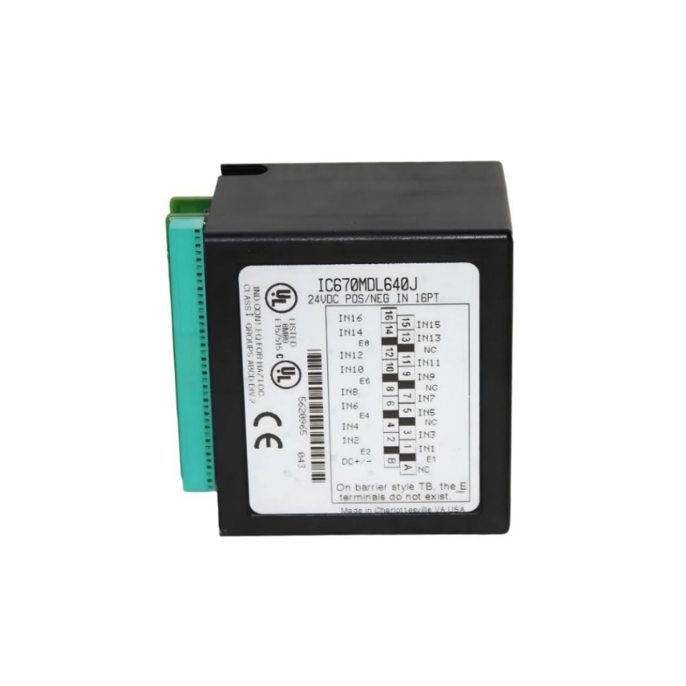 GE IC670MDL640 Input Module | GE Genius I/O Industrial Control Module