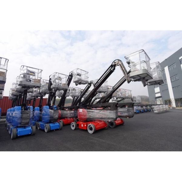 6-30м SNSC Самоходные электрические дизельные телескопические бум-лифты онлайн поддержка