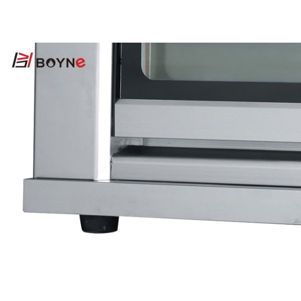 High End Microcomputer Stainless Steel Commercial One Deck Two Trays Bakery Oven