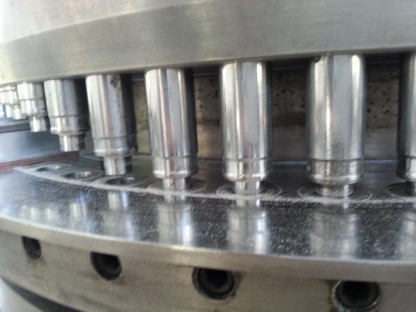 Tabuleta farmacêutica Presser da máquina giratória dobro de aço inoxidável da compressão da tabuleta 304
