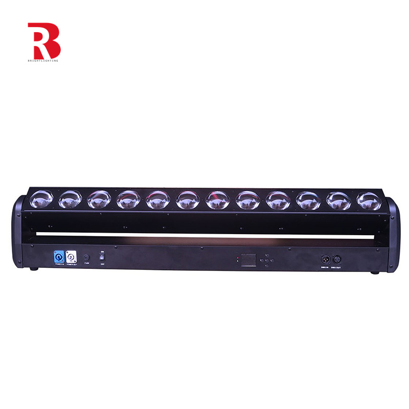DMX512 LED Pixel Bar 12pcs 30W RGBWW 4-В-1 LED Beam Wash Сценальный свет для вечеринки