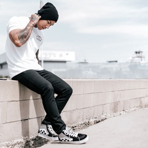 Напечатанная на заказ длинная мужская плюс-размерная хлопчатобумажная спортивная футболка