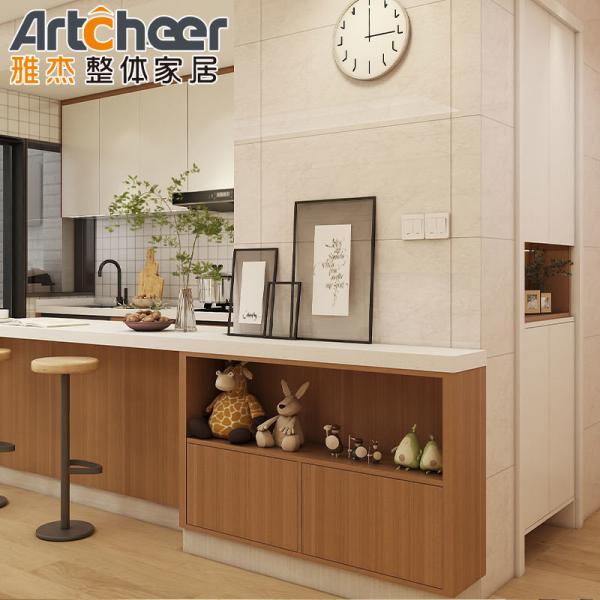 Customized Size Acrylic Kitchen Cabinet Set with Modular Design and E0 Material Grade