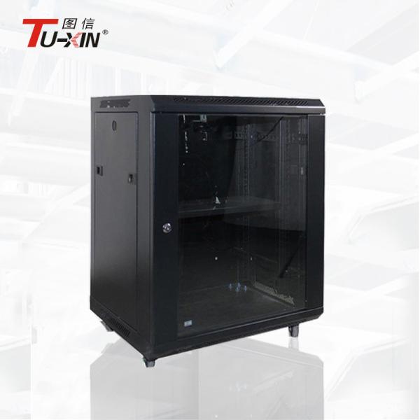 IT Data Center Wall Mount Data Rack 4U - 24U Impact Resistance 600 * 450 * 730mm