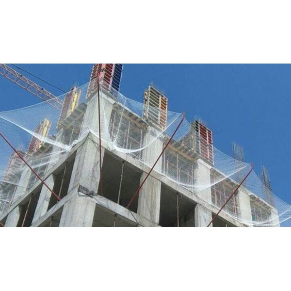 Nylon mesh balcony construction safety net for playground fence helideck