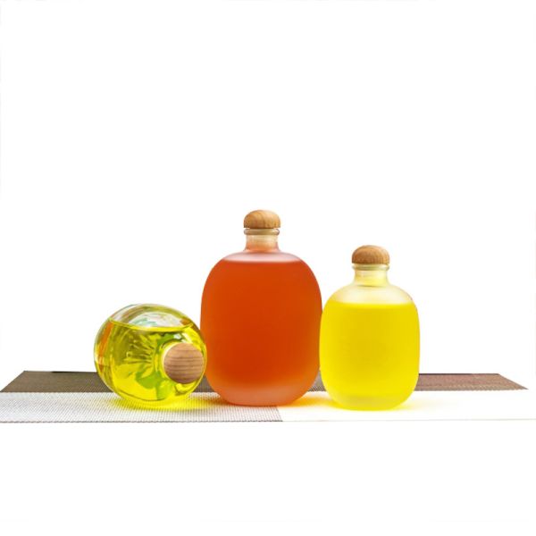 Бутылки сока плоской 250мл 500мл емкости напитка стеклянные