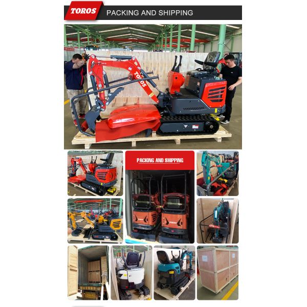 11.8KW 2600rpm 1,8 Ton Mini Excavator Pequena máquina de escavação para a agricultura