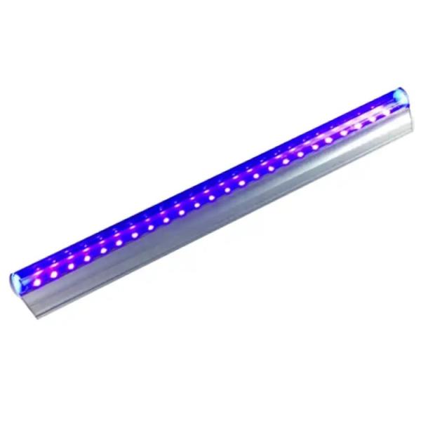 365nm & 395nm UVA LED Tube Light with 12V/24V/48V DC Input Aluminum Flicker-Free 30,000hr Lifespan
