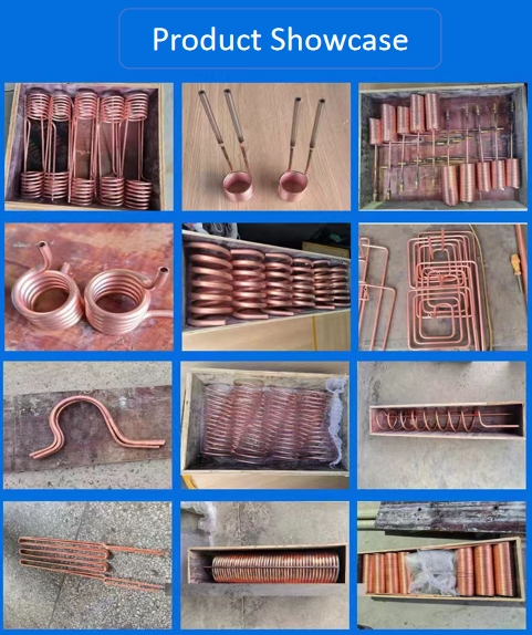 DELLOK Yonghui bobines en cuivre en spirale pour refroidir la vapeur sur commande