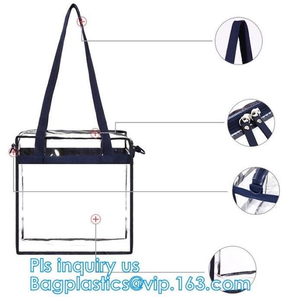 Popular Lady pu clear shoulder handbag for women, Eco Friendly Teen Fashion Clear Pvc Handbag, Shoulder Bag Popular Wall