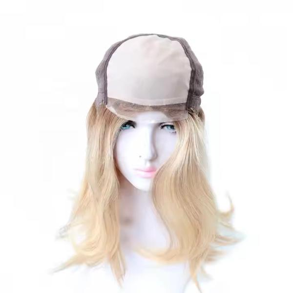 Mono Top Lace Front Wigs 14 Straight 100% RAW Cuticle European Remy Human Hair Alopecia Wigs for Women Medical Wigs