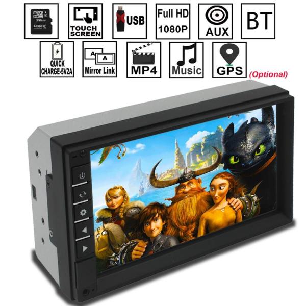 1080P 2 Din Car Stereo Android Car Stereo Double Din With  Mobile Phone Interconnection Control
