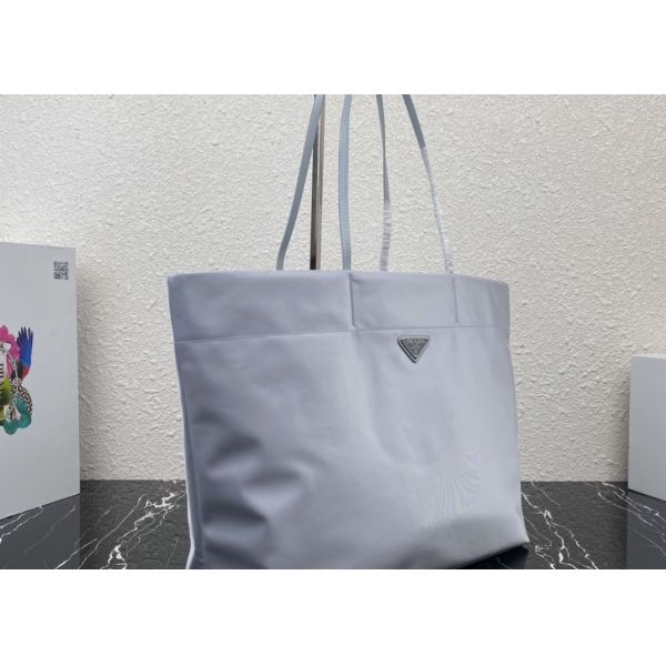 High Capicity Convenient Apricot Nylon Tote Shopping Bag Eco Friendly