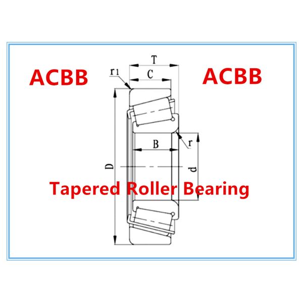 32016 P4 конический роликовый подшипник 3000RPM-4000RPM
