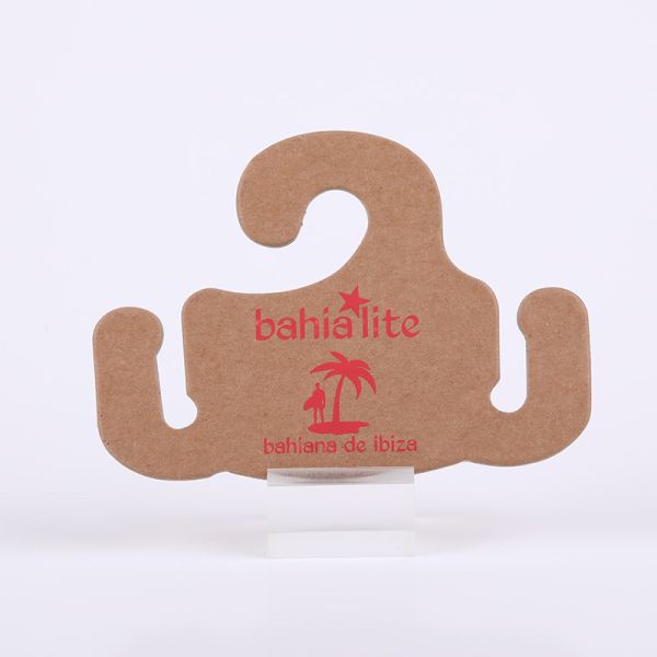 Custom Printing Cardboard Shoes Hangers Recycled Paper Material Eva Slipper Hangers