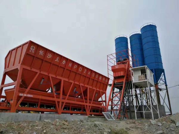 Construction Production Ready Mix Mixing Plant Hzs75 Concrete Batching Plant

