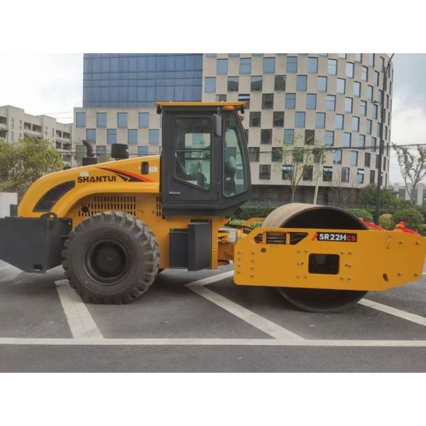 Shantui Second-Hand Roller Machinery 20 Tons Single Steel Wheel Vibration Roller