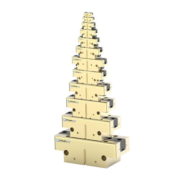 La serie TWN-P tiene un agarre paralelo lubricado con sensores e interfaces neum