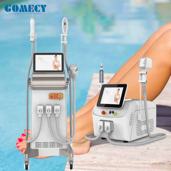 Super model new design 4 in 1 Nd Yag Tattoo Removal diode laser IPL skin rejuvenation beauty machine