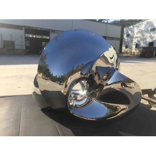 Цветок скульптуры металла большой на открытом воздухе длина в 2,8 метра для украшения гостиницы