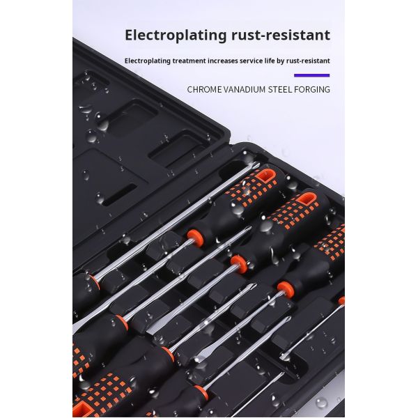 Высокочастотная тепловая обработка 11PCS Магнитная отвертка Изоляция