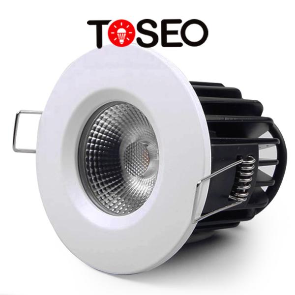 Dimmable LED COB Downlight 11W / White Recessed Spotlights For Home