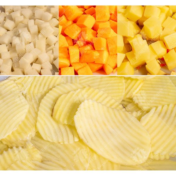 Машина TS-Q112 Slicer моркови нержавеющей стали 1.5KW 220/380V многофункциональная