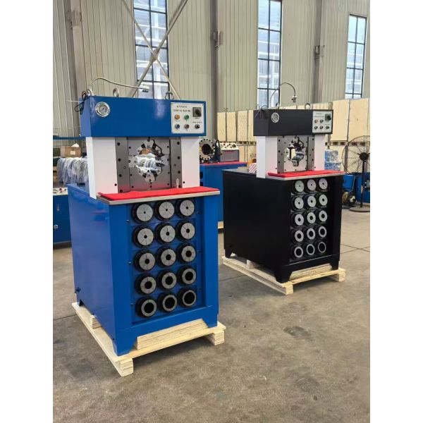 3 Inch PLC Control Hydraulic Hose Crimping Machine with 6-76mm Crimping Range and 165mm Max Opening