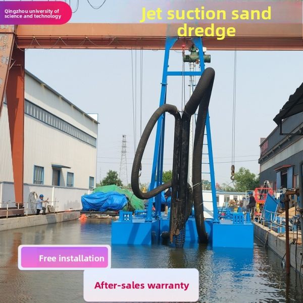 Diesel-powered Jet Suction Dredger for Shipborne Use