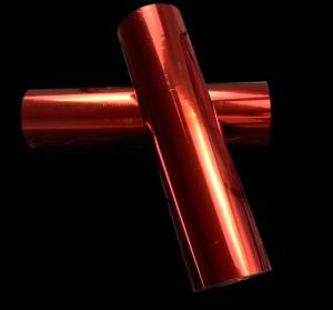 Matt red color metallized bopp lamination film two sides corona treatment