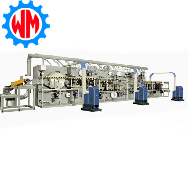 PLC mantenimiento inteligente pañales para bebés máquinas de fabricación Sistema