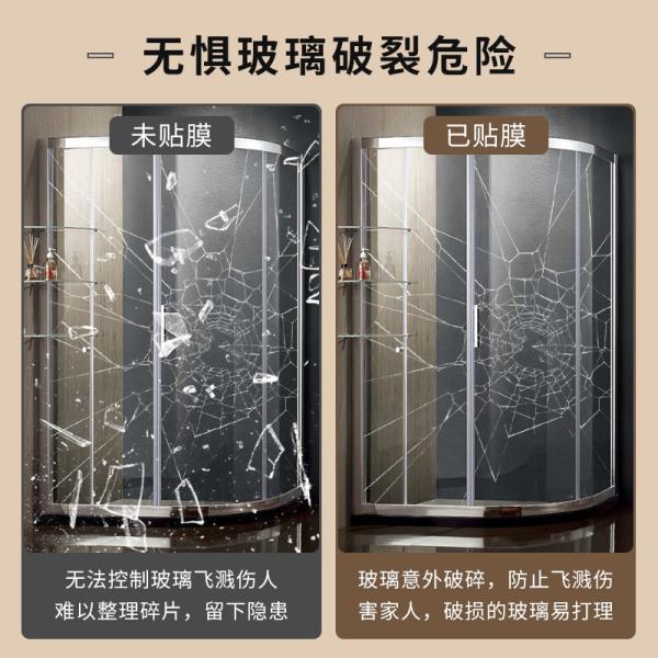 60cm*10m PET Transparent Self Adhesive Back Wall Protective Film for Oil Proof Waterproof Glass Anti Explosion Sticker