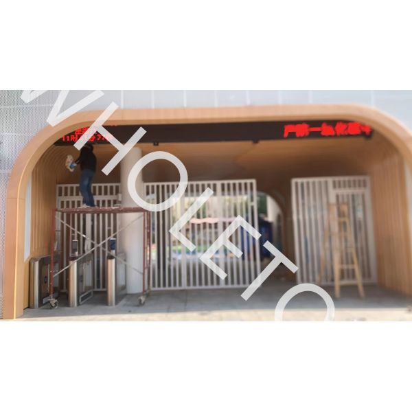 3003 имитации древесины потолка 2.5mm сплава передача алюминиевых внутренних термальная