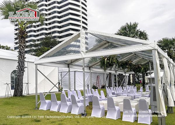 Transparent PVC Roof Cover Outdoor Party Tent Marquee For Conference