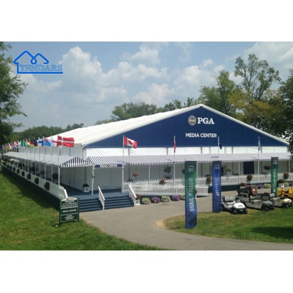 Quick-Assembly Graduation Party Marquee Tents Hard-Pressed Aluminum Double-Layer Roof Wide Canopy Structure