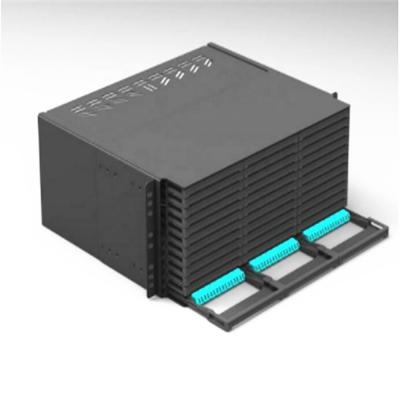 MPO Fiber Distribution Frame 48 72 96 Cores Plug And Play Low Insertion Loss
