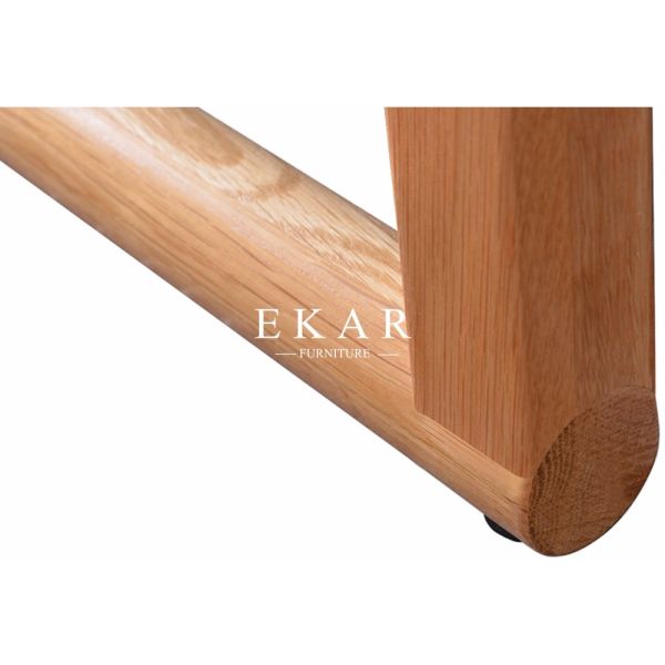 Nordic Style Solid Wood Bed Oak Bedroom Furniture Modern Bed