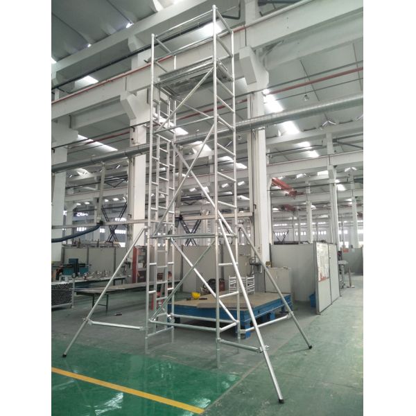 Алюминиевые 10m удваивают башню ремонтины высоты консольную