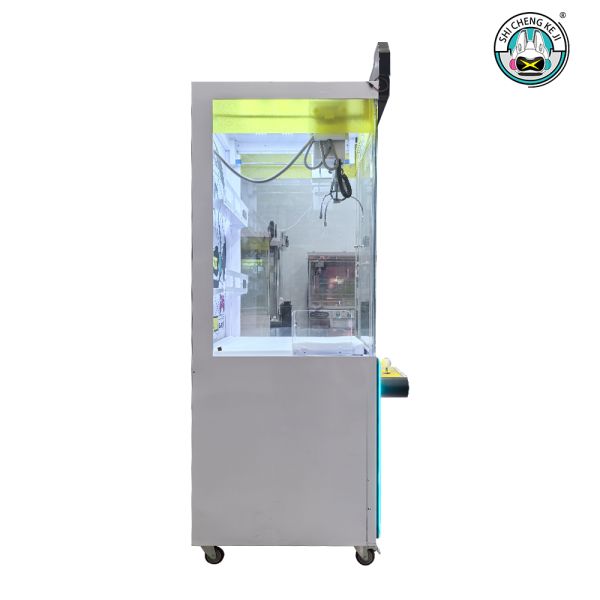 Entertainment Coin Operated Plastic Magic Coin Claw Machine Player Doll Crane Machine