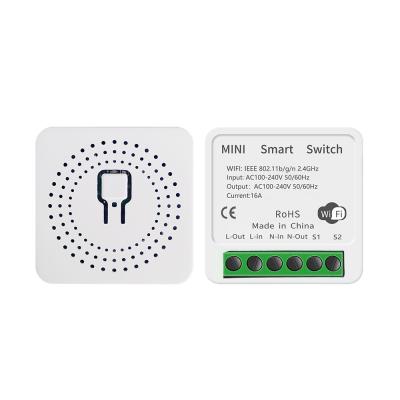 Le module de relais de Tuya Alexa Timer Smart Switch 10A 16A fonctionnent le commutateur intelligent à distance à la maison