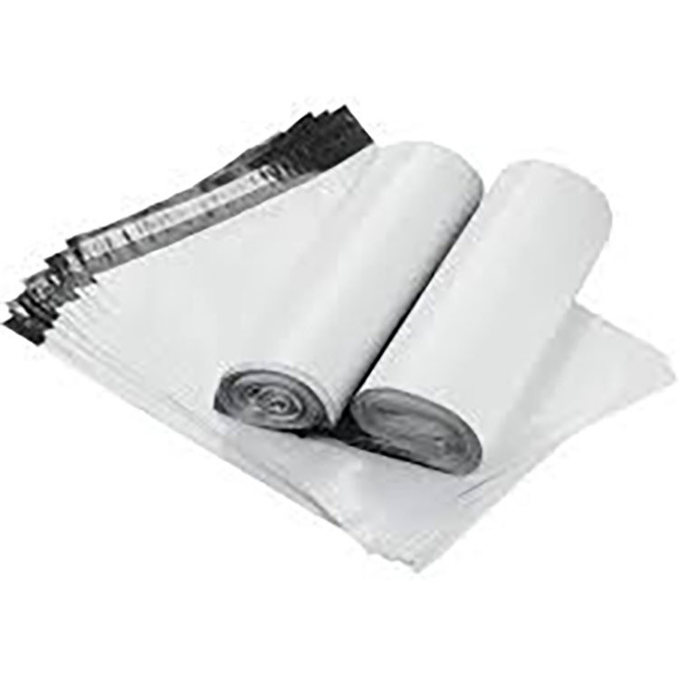 Waterproof White Poly Mailers Lightweight and Flexible for Clothing and Accessories Shipping