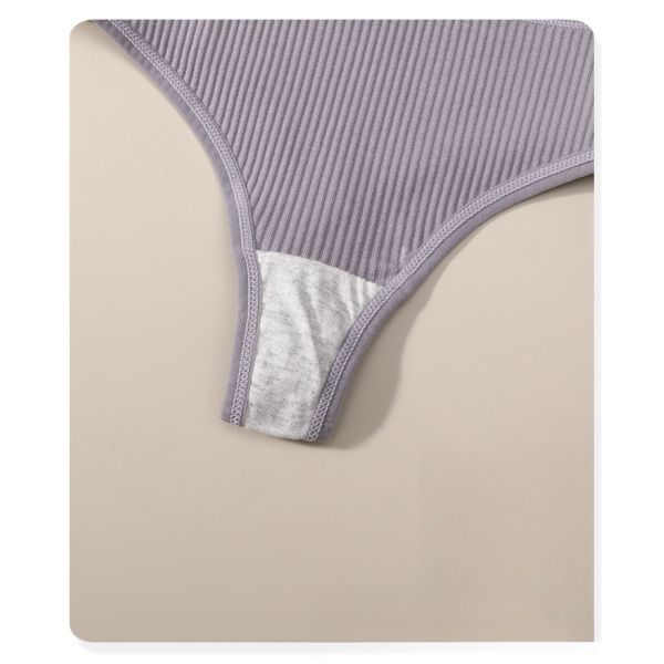 Wholesale High Quality New Fashion Bra With Thong Panty Set Cotton Quality Breathable Wire-Free Pad Adjusted Straps Bra