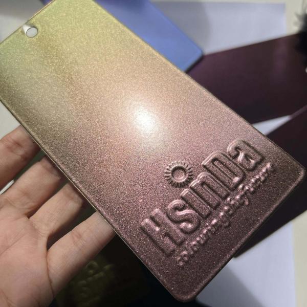 Color Changing Chameleonic Surface Finisher Powder Coating Spray for Transformative Design