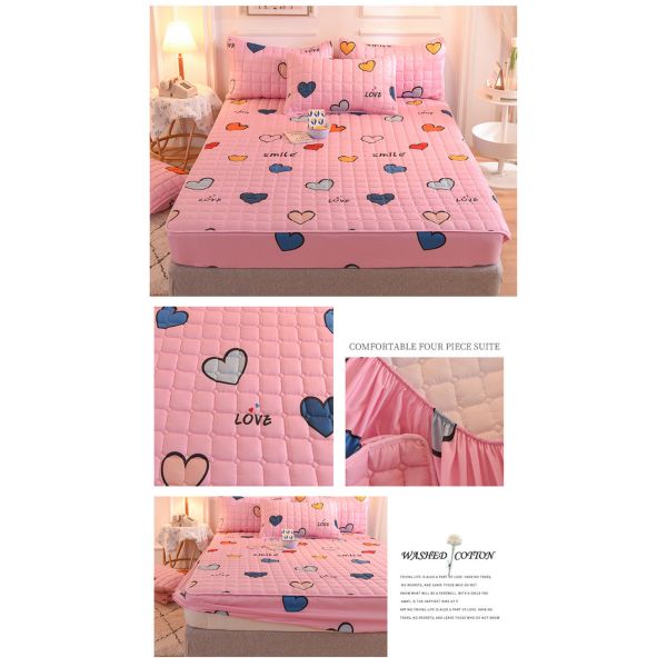 Домашние ковровые принадлежности Специально напечатанные защитные матрасы для защитных подушек кровати