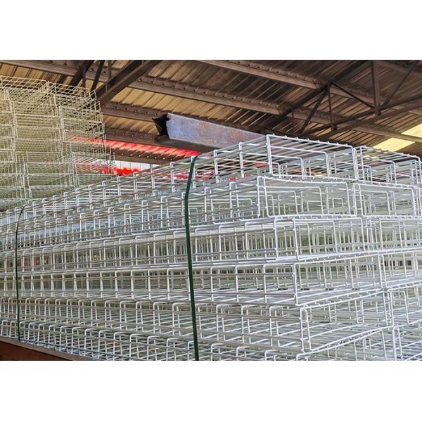 Stainless Steel Wire Basket Cable Tray 50mm-600mm Width