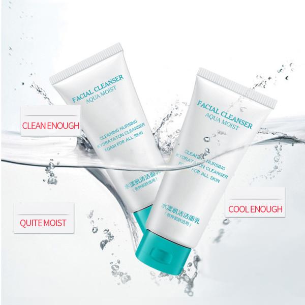 Non - Comedogenic Gentle Face Cleanser Thoroughly Removes Dirt / Oil / Dead Skin Cells