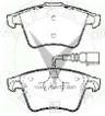 10mm Front and Rear VW Brake Pad Set Fits Santana2000 Includes Hardware and Wear Sensor