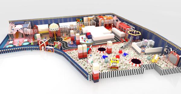 Château à l'intérieur Famille Fort à l'intérieur Amitiés Équipement de jeu commercial