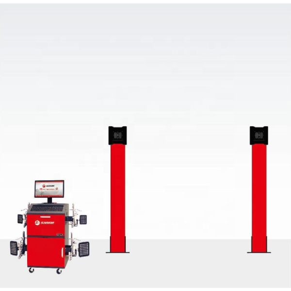 Máquina de alineación de ruedas de camión a prueba de agua y aceite para alineación de ruedas de 4 de primera categoría