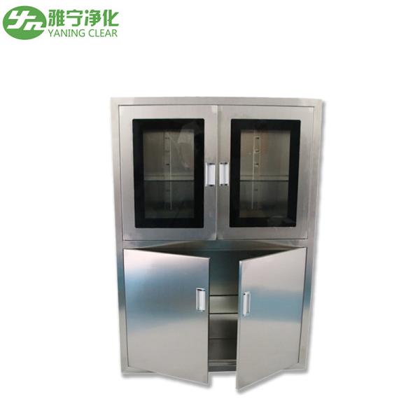 Stainless Steel SUS304 Hospital Medicine Cabinet Office File Cabinet Instrument Cabinet